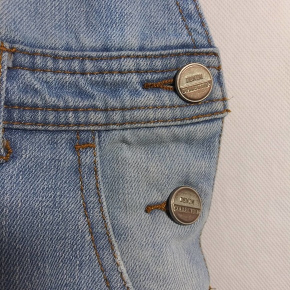 Ci Sono Denim Collection Bib Overalls Ripped Distressed Size Small - Picture 6 of 12